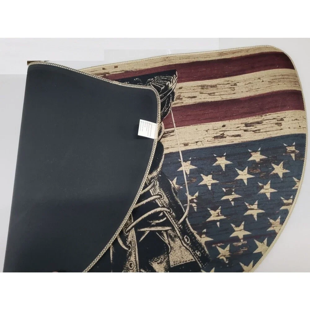 Polyester Bendable Rubber Back Floor Mat(17
